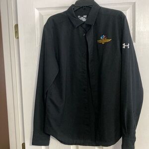 Dress Button Down Shirt, Indianapolis Motor Speedway Embroidered